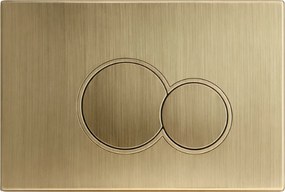 Simba 7 arany nyomógomb Geberit Sigma Duofix UP320 UP720 wc állványhoz