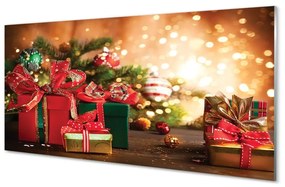 Üvegképek Ajándékok Karácsonyi díszek fények 100x50 cm