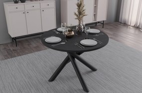 Kerek étkezőasztal 110 cm 110 cm Ossla . 1116737