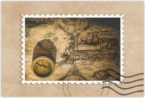 Poszterek 60x40 Régi vintage térkép