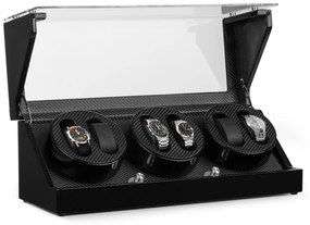 Klarstein CA3PM forgó óraállvány 6 óra számára, karbonkülső