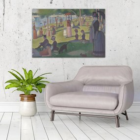 Kép - Georges Seurat, A Sunday on La Grande Jatte, reprodukciók (90x60 cm)