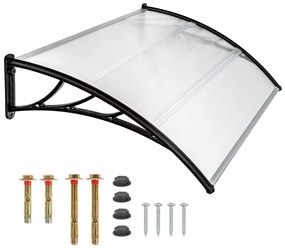 TecTake GmbH 401264 íves bejárati előtető - 120 cm
