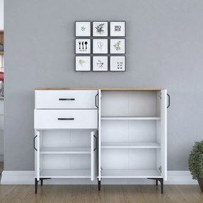 Konyhaszekrény, 120 cm – JE210