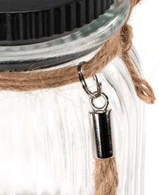 Napelemes világítás készlet 3 LED műanyag  5 db meleg fehér