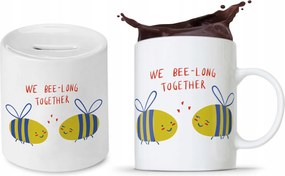 Valentin Napi Szett Lányoknak Bögre Persely nyomott mintával, fényképpel