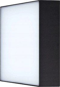 AZzardo AZ4497 kültéri fali/mennyezeti lámpa Casper Square 4000K fekete