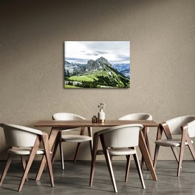 Kép - hegycsúcsok (70x50 cm)