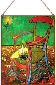 Paul Gauguin - Karosszék üvegkép, falikép