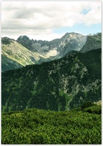 Poszterek 70x100 Tátra Lengyel hegyek Kilátás