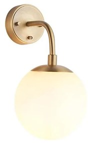 Endon 91892 - ONTARIO fali lámpa 1xE14/7W/230V sárgaréz