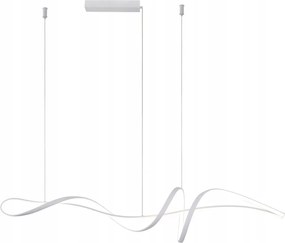 Függő mennyezeti lámpa fehér Led modern nappali konyha szoba Mila