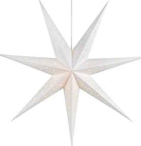 Markslöjd 703876 - Karácsonyi dekoráció SOLVALLA 1xE14/25W/230V átm. 75 cm fehér