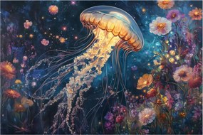 Kép - Varázslatos medúza (90x60 cm)