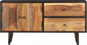 Tömör újrahasznosított fa komód 115 x 30 x 60 cm