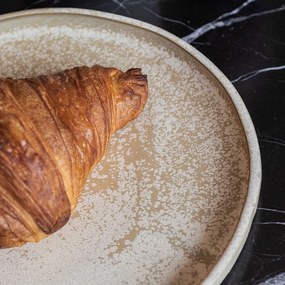 Bézs kő tányér készlet 2 db-os ø 20 cm Sand Grain – Mette Ditmer Denmark