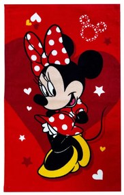 Disney Minnie Pretty in red kéztörlő, arctörlő, törölköző 30x50cm