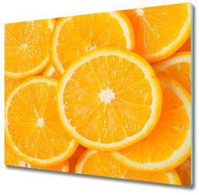 Üveg vágódeszka narancs szeletek 60x52 cm