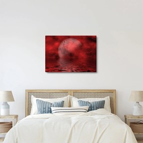 Kép - Hold a felszínen (70x50 cm)