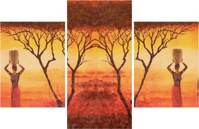 Kép - afrikai szavanna (90x60 cm)