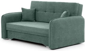 LAINE zöld összecsukható háromüléses kanapé