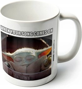 Grogu Mandalorian Bögre When Your Song Comes On Star Wars Star Wars
