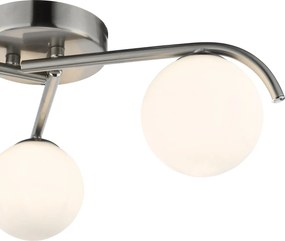 Dar Lighting modern mennyezeti lámpa orlena szatén króm darorl5346