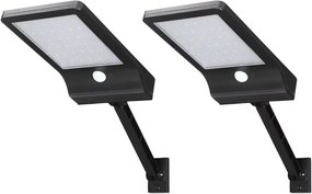 Aigostar - 2 db-os LED napelemes lámpa szett érzékelővel. LED/3W/3,7V 3000/4000/5000K + távirányító