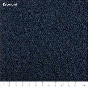 Sötétkék buklé kanapé 235 cm Molino – Micadoni Home