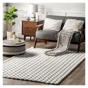 Fehér mosható szőnyeg 150x230 cm Bubble White – Mila Home