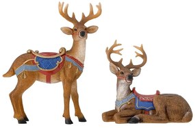 Poligyanta gyertyatartó készlet 2 db-os Glory – Bloomingville