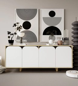 Lazio Bohem 180 - Sapphire Oak, White