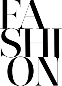 Poszter Fashion minimalista tipográfia stockholm stílusban 30x40 cm