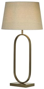 Searchlight EU94102NA - Asztali lámpa MODISH 1xE27/60W/230V krémszínű