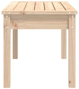 tömör fenyőfa kerti pad 80x44x45 cm