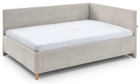 Bézs ágyneműtartós sarok gyerekágy 120x200 cm Cool – Meise Möbel
