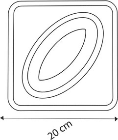 Brilagi - LED mennyezeti lámpatest MODERN MINI LED/32W/230V 3000/4000/6000K