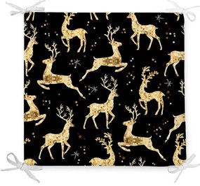 Dasher karácsonyi pamutkeverék székpárna, 42 x 42 cm - Minimalist Cushion Covers