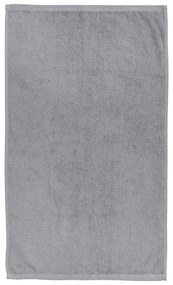 Szürke gyorsan száradó frottír pamut fürdőlepedő 90x140 cm Quick Dry – Catherine Lansfield