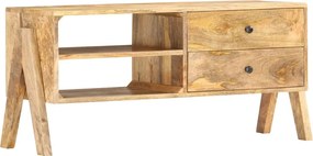 vidaXL tömör mangófa TV-szekrény 97 x 35 x 47 cm