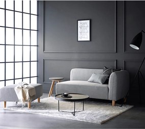 Kanapé, szürke, balos, BROKEN