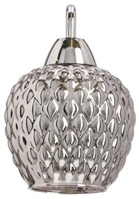 Fali lámpa TOBIAS 1xE27/40W/230V fényezett króm