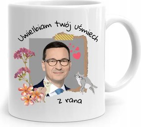 Bögre Politikus Miniszterelnök Mateusz Morawiecki Pis
