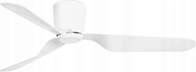 Faro Pemba L mennyezeti ventilátor, fehér, DC motor, távirányító