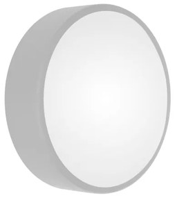 Kültéri mennyezeti lámpa érzékelővel CLEO 2xE27/24W/230V á. 30 cm szürke IP54