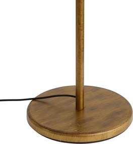 Vintage állólámpa arany 156 cm 2-lámpás - Botanica