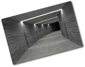 Üveg vágódeszka fényképpel A beton alagút építészet pl-ko-80x52-f-10670062