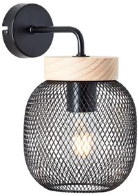 Brilliant - GIADA fali lámpa 1xE27/40W/230V fekete