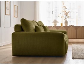 Zöld zsenília kanapé 264 cm Ivane – Bobochic Paris