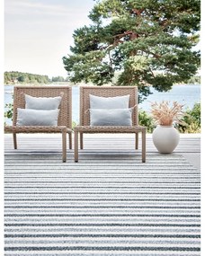 Zöld-krémszínű kültéri-beltéri szőnyeg 70x120 cm Teo Sage – Pappelina